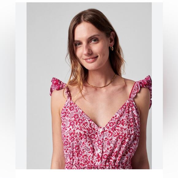 Faherty Hyland Dress Size Large NWT (b17) - Picture 5 of 9